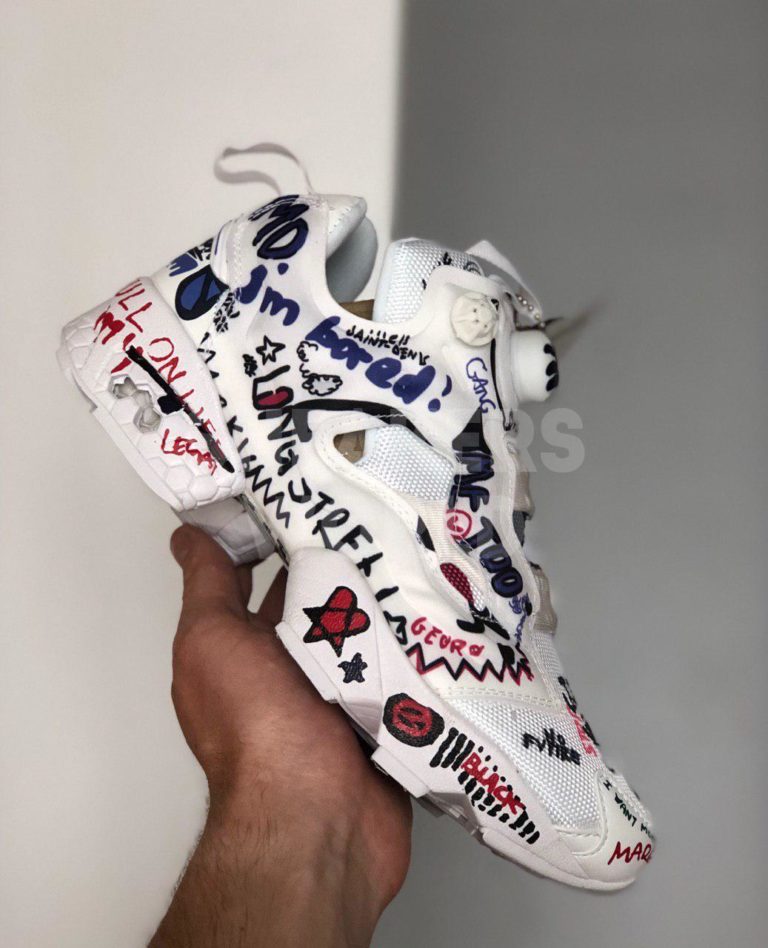 Reebok Insta Pump Fury x Vetements Graffiti