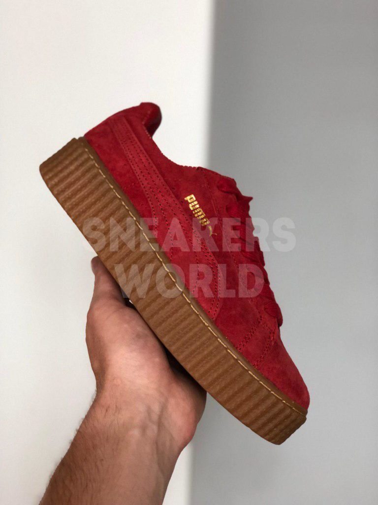 Puma Suede Creepere красные