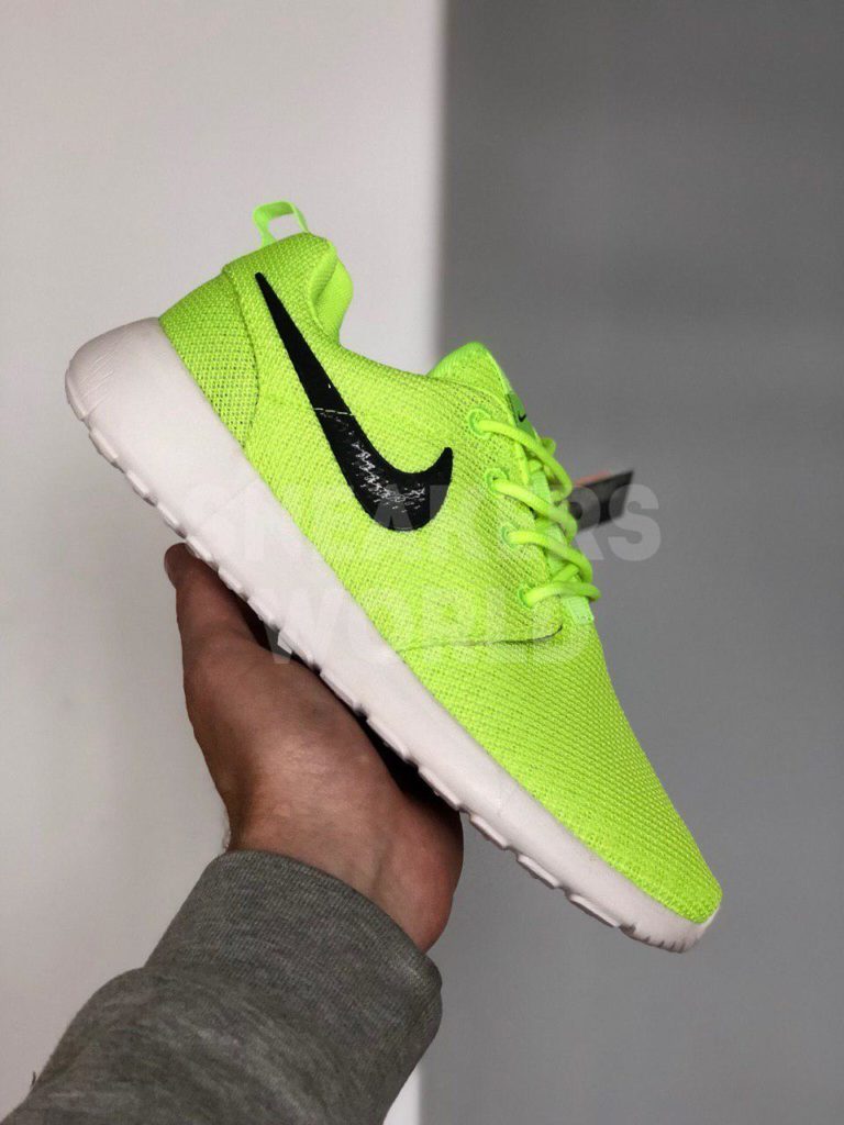 Nike Rosherun салатовые