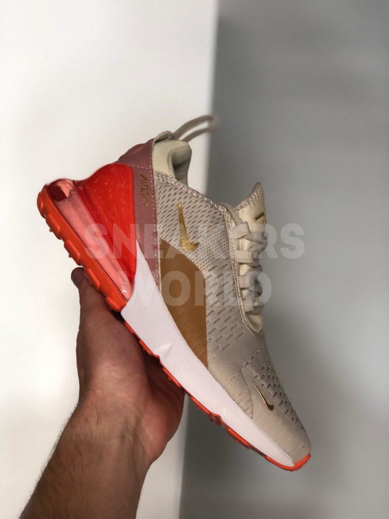 Nike Air Max 270 Золотые