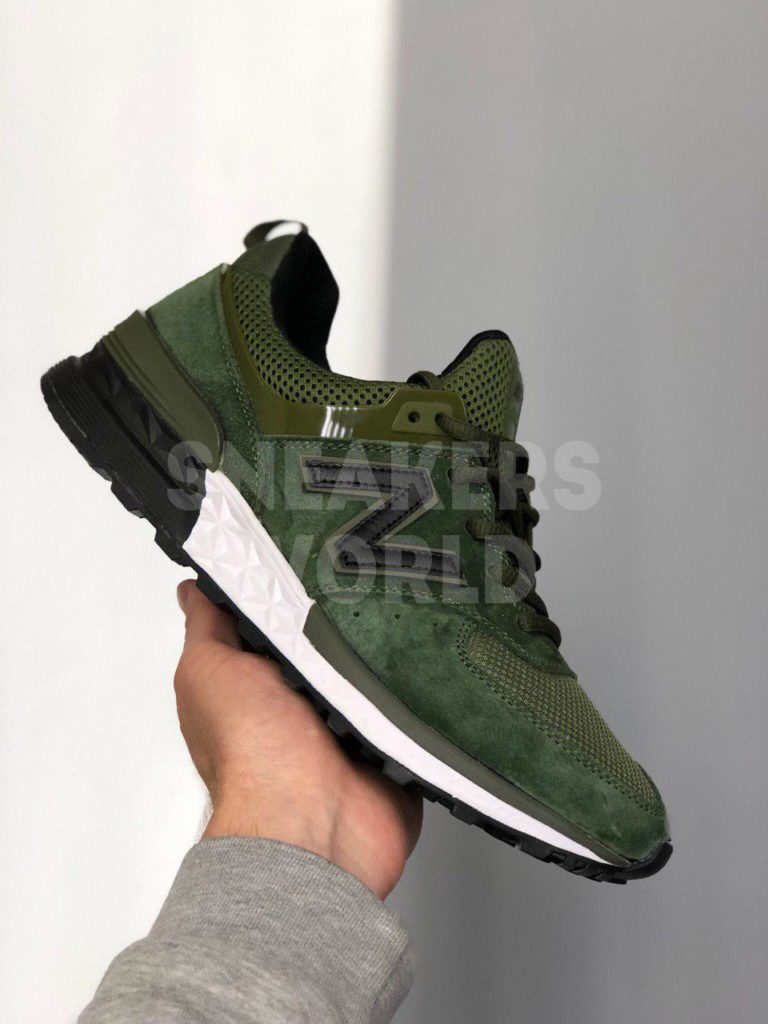 New Balance 574 зеленые