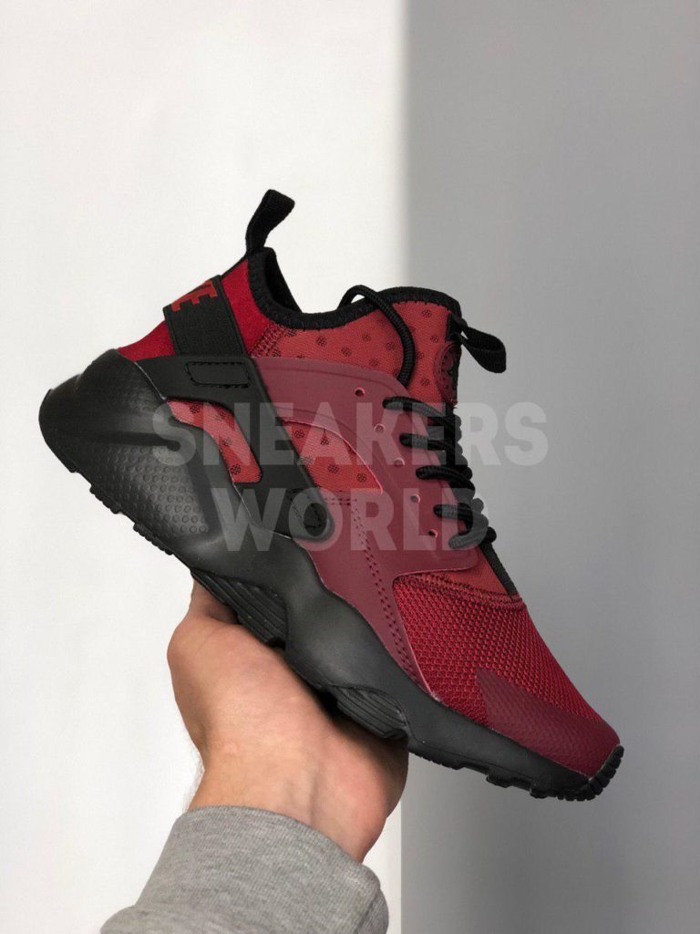 Nike Huarache Ultra бордово-черные
