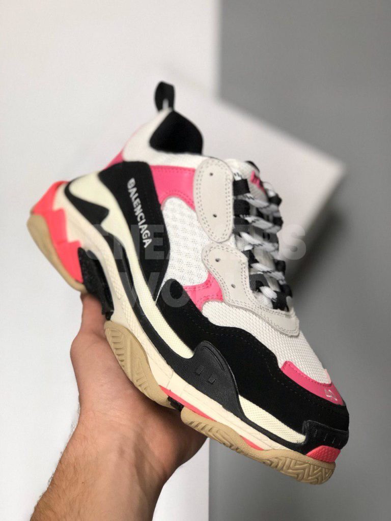 Balenciaga Triple S розовые