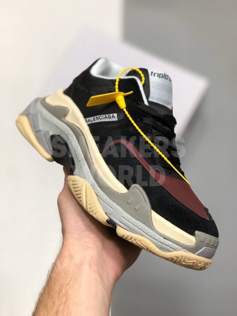 Balenciaga Triple S 2.0 черно-серые