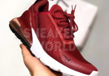Nike Air Max 270 бордовые купить в спб питере