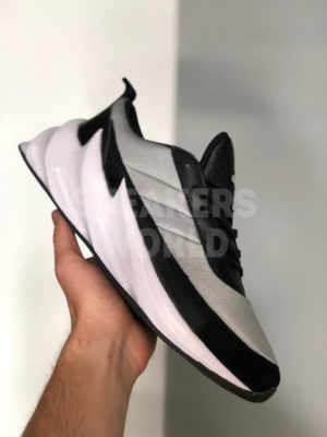 Adidas Sharks черно-бело-серые