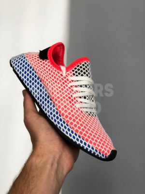 Adidas Deerupt красно-синие