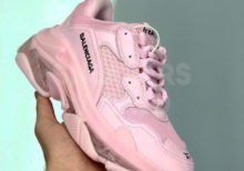 Balenciaga-Triple-S-Clear-Sole-pink