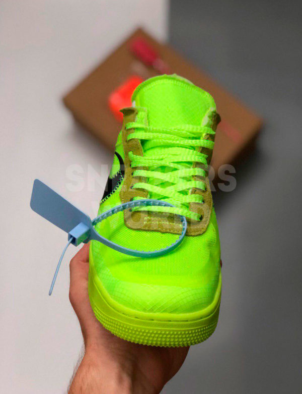 Nike-Air-Force-1-Low-Off-White-volt-color-green-zelenyi