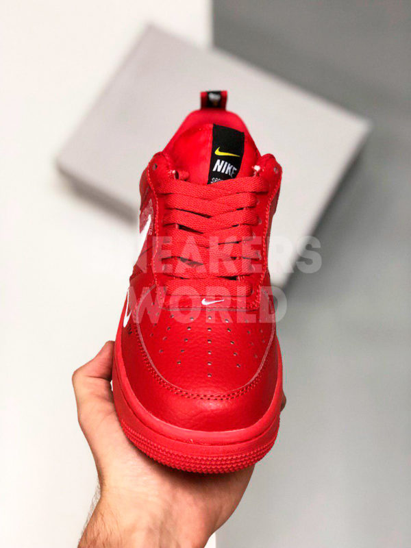 Nike air force 1 utility red low best sale