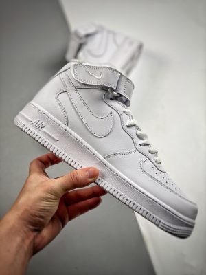 Nike Air Force 1 Mid ’07 белые