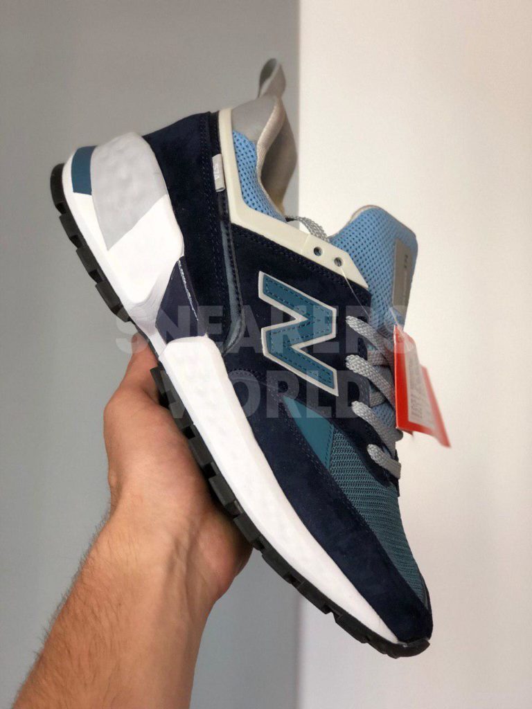 New Balance 574 Vintage Sport сине-голубые