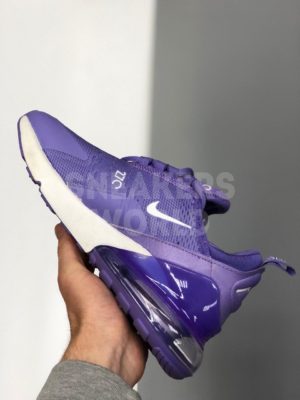 Nike Air Max 270 фиолетово-белые