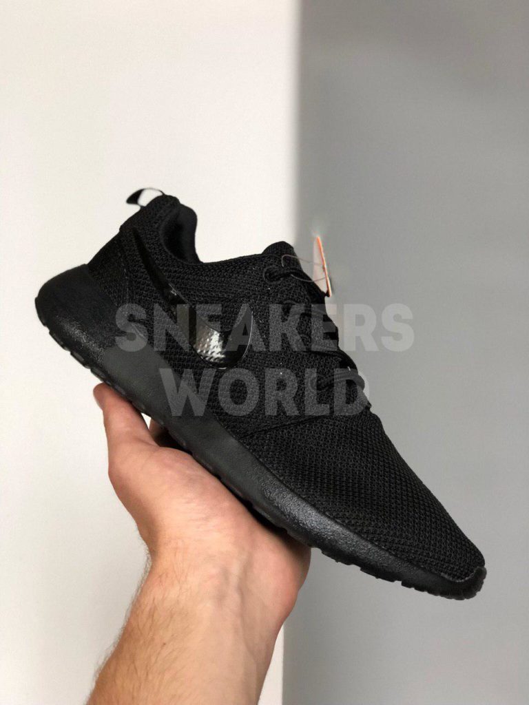 Nike Roshe Run чёрные