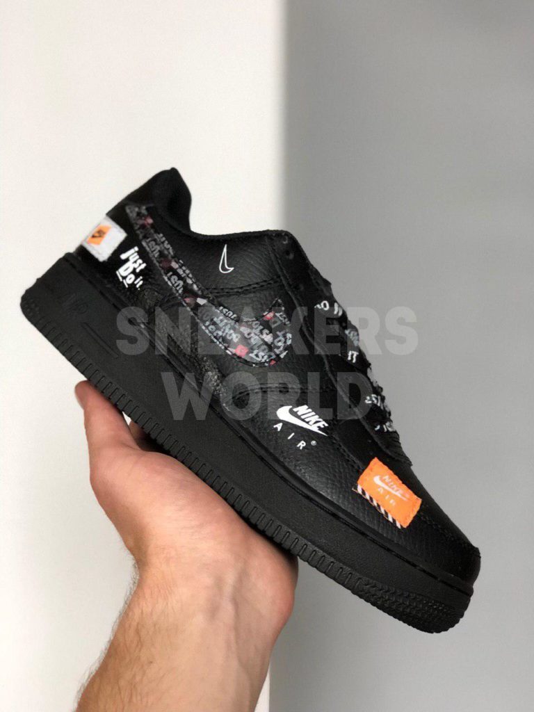 Nike Air Force 1 Just Do It черные