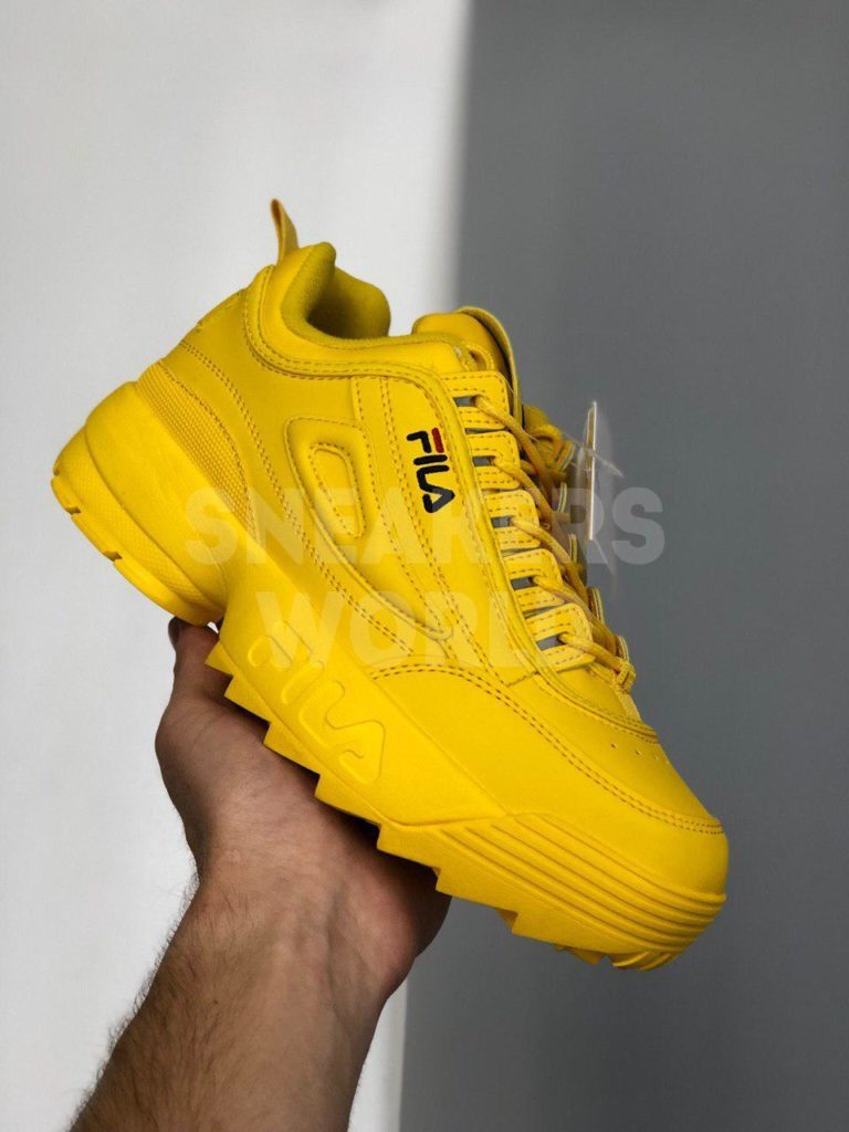Fila Disruptor 2 желтые