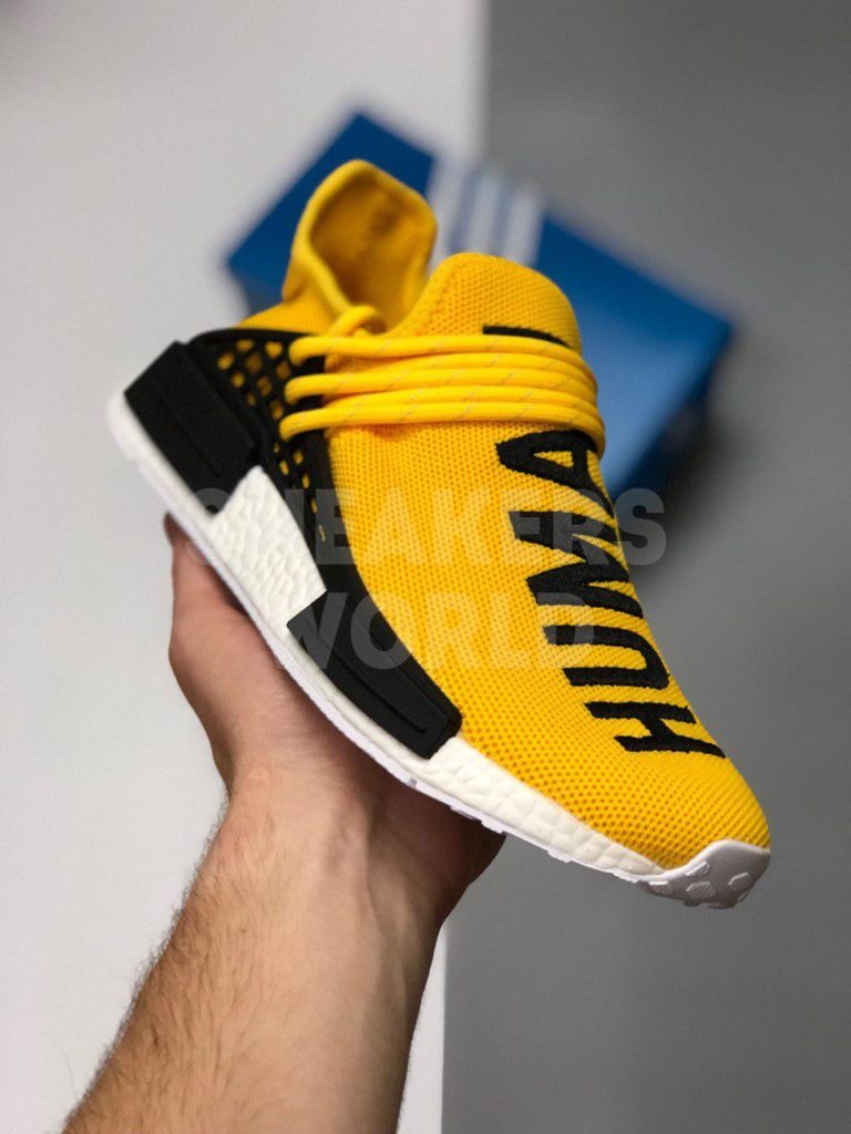 Adidas Human Race желтые