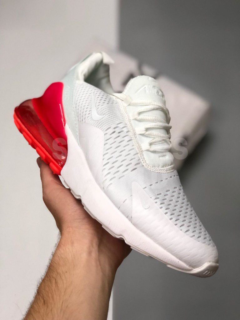 Nike Air Max 270 бело-красные