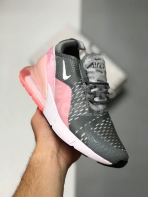 Nike Air Max 270 серо-розовые
