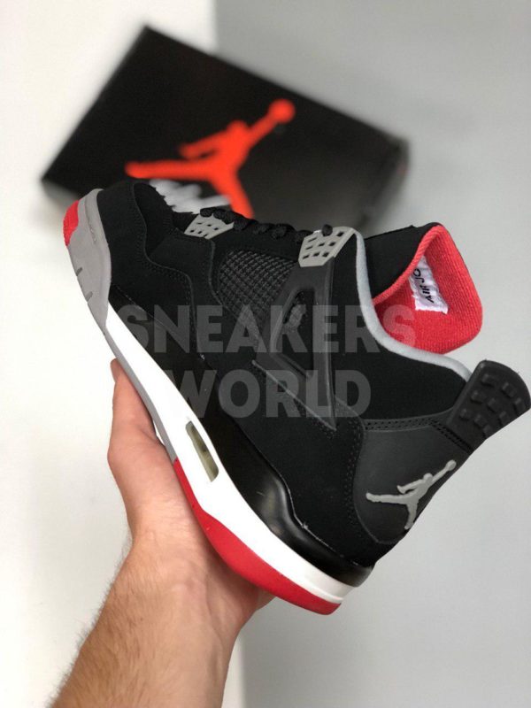 Air-Jordan-4-Retro-color-black-grey