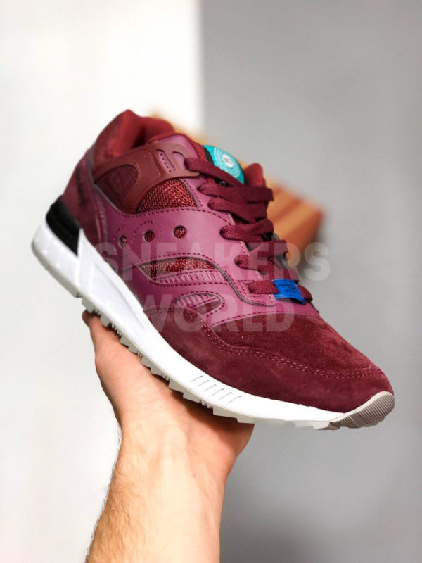 Saucony бордовые