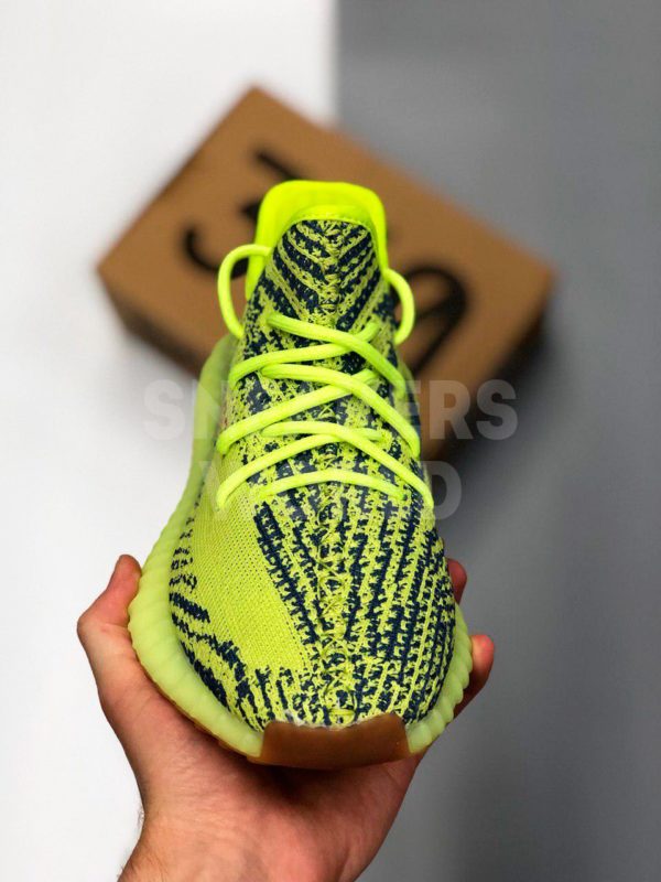 Adidas-Yeezy-Boost-350-V2-Yellow-Frozen-color-green-kupit