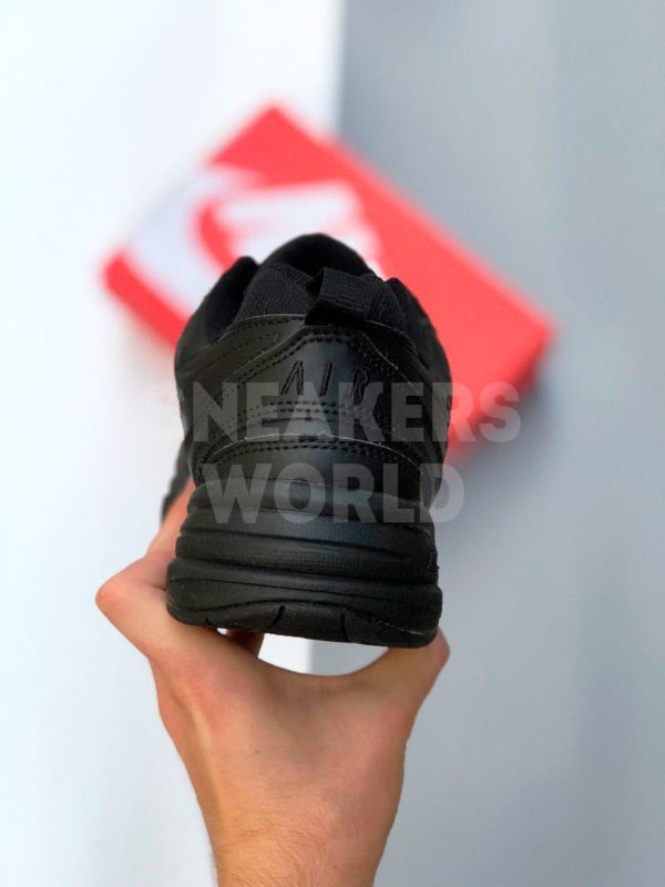 Nike-Air-Monarch-4-Black-color-chernye