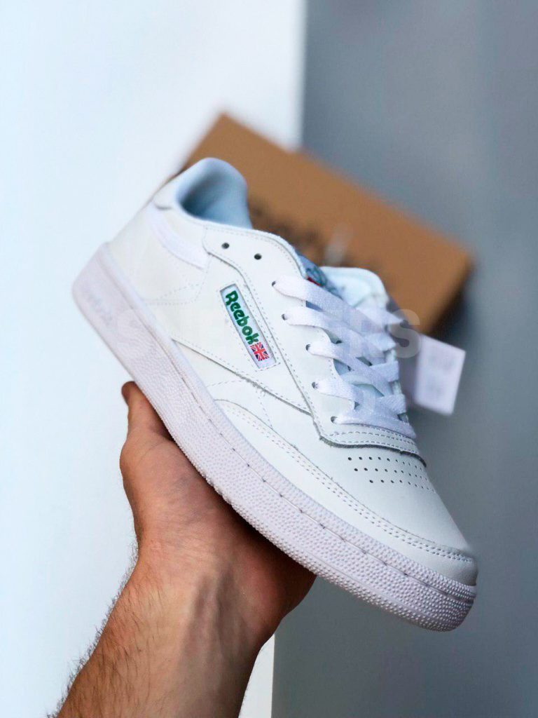 Reebok Classic Club c 85 белые