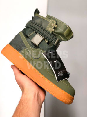 Nike Special Field Air Force 1 зеленые