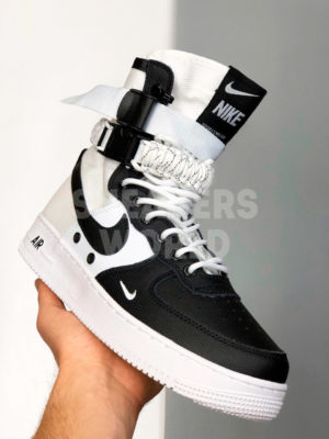 Nike Air Force 1 SF черно-белые