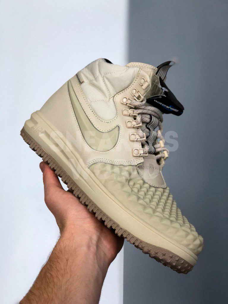 Nike Lunar Force 1 Duckboot бежевые