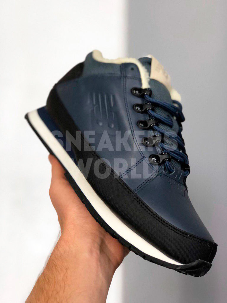 New Balance 754 синие с мехом