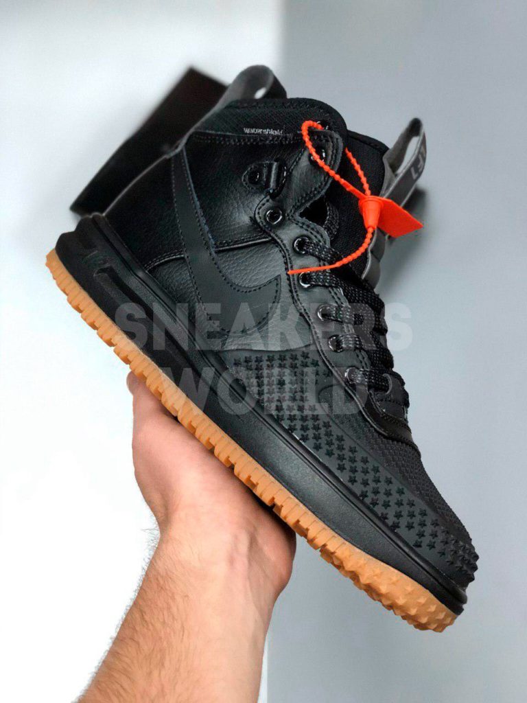 Nike Lunar Force 1 Duckboot черные зимние