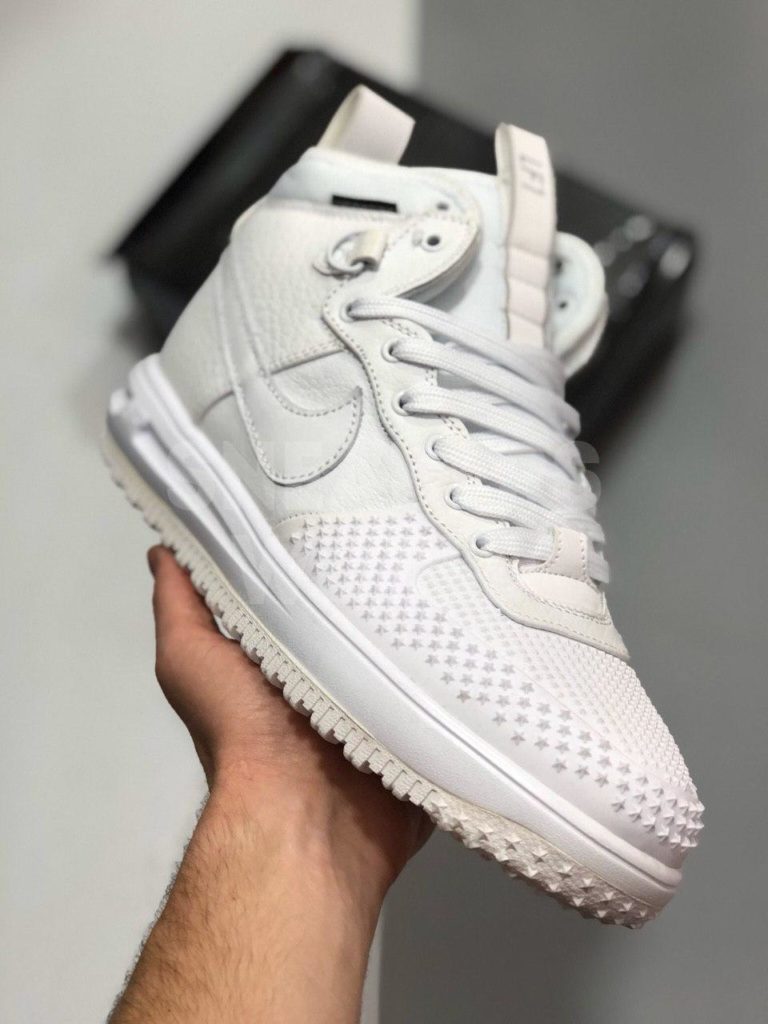 Nike Lunar Force Duckboot белые