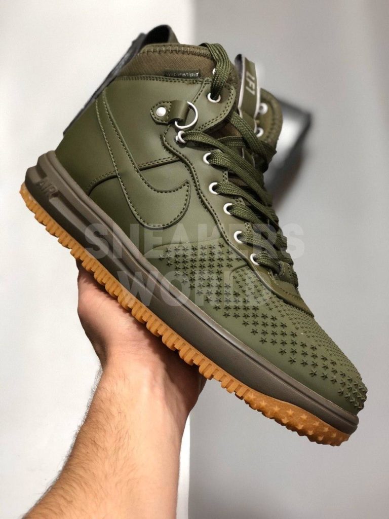 Nike Lunar Force Duckboot 16 зеленые