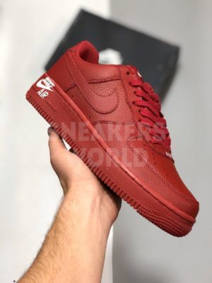Nike Air Force 1 бордовые