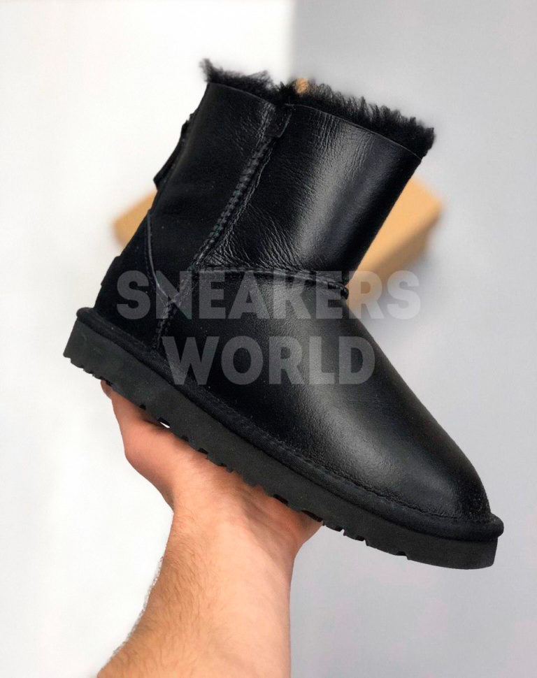 Ugg Australia Zip кожаные с застежкой