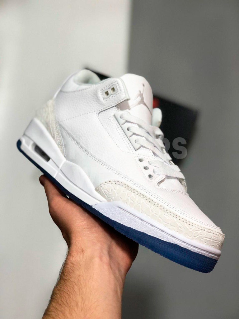 Air Jordan 3 Retro белые