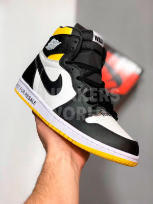 Nike Air Jordan 1 Retro Not For Resale желтые