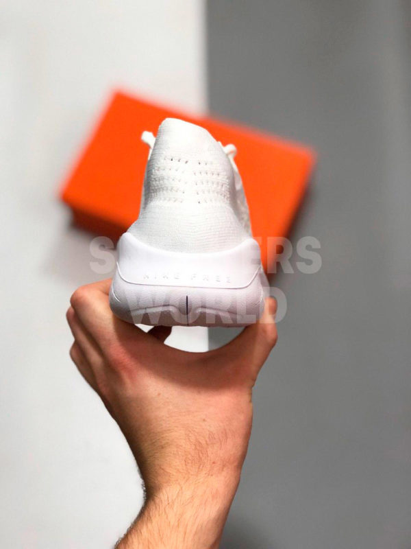 Nike Free RN Flyknit 2018 белые где купить