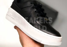 Nike Air Force 1 Sage черные