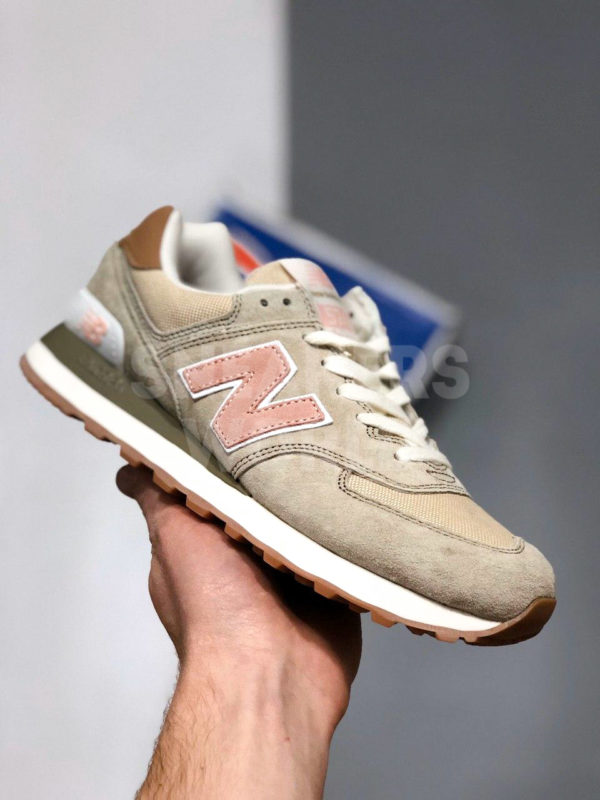 New Balance 574 бежевые