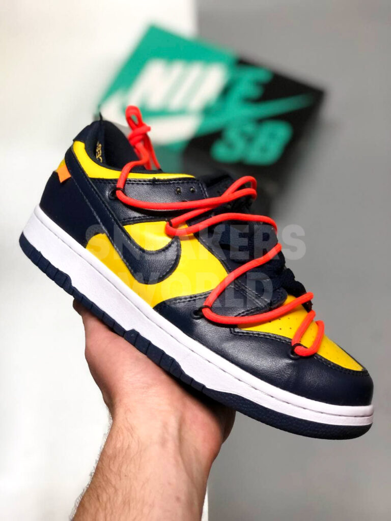 Nike Dunk Off-White University Gold