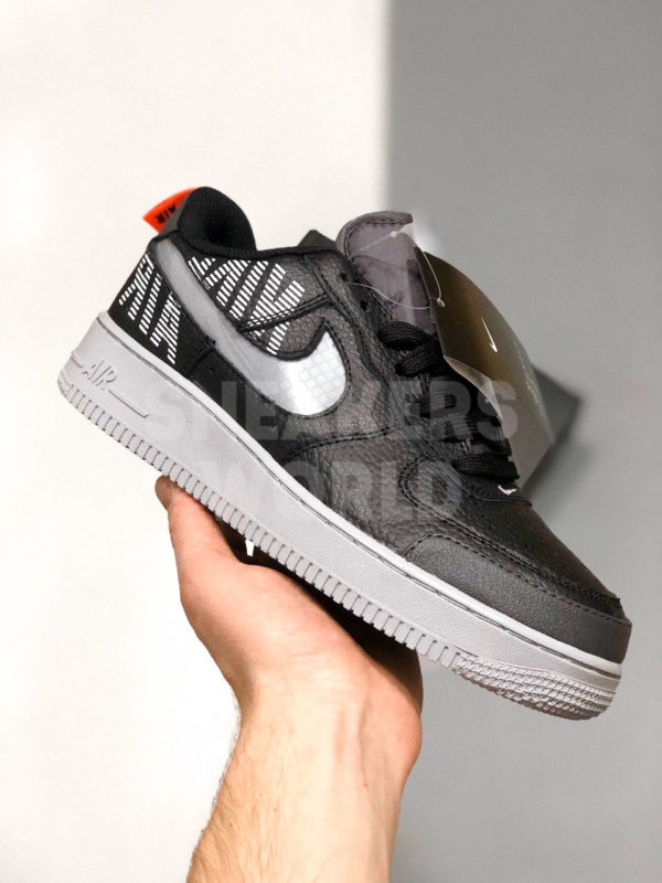 Nike Air Force 1 Under Construction черные