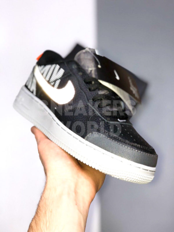 Nike Air Force 1 Under Construction черные где купить в спб