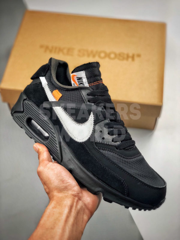 Off-White x Nike Air Max 90 Black