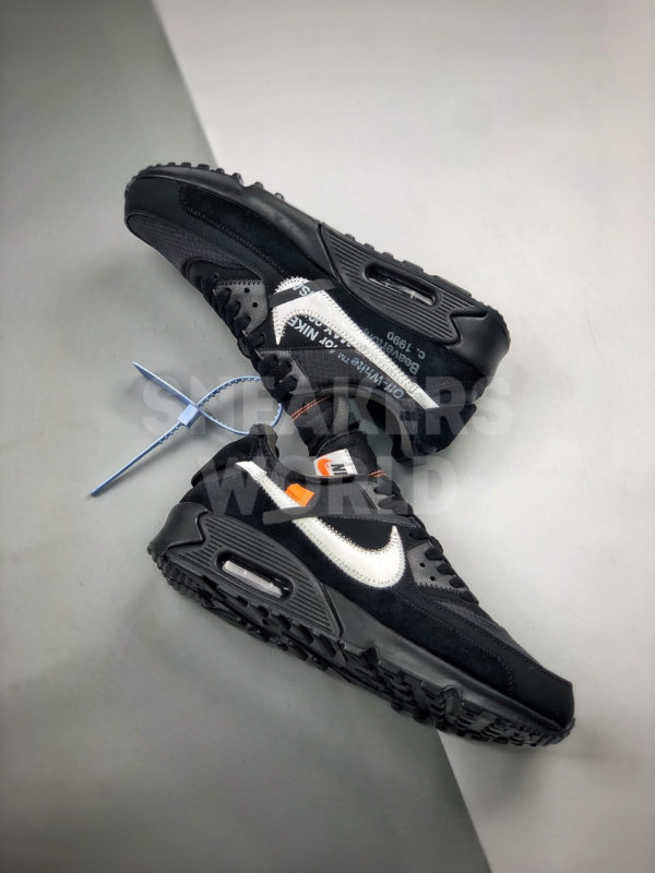 Off-White x Nike Air Max 90 Black где