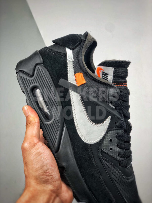 Off-White x Nike Air Max 90 Black где купить в спб питере