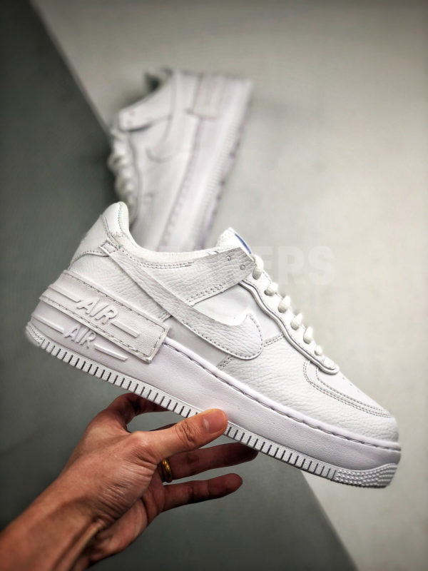 Nike Air Force 1 Shadow белые купить в