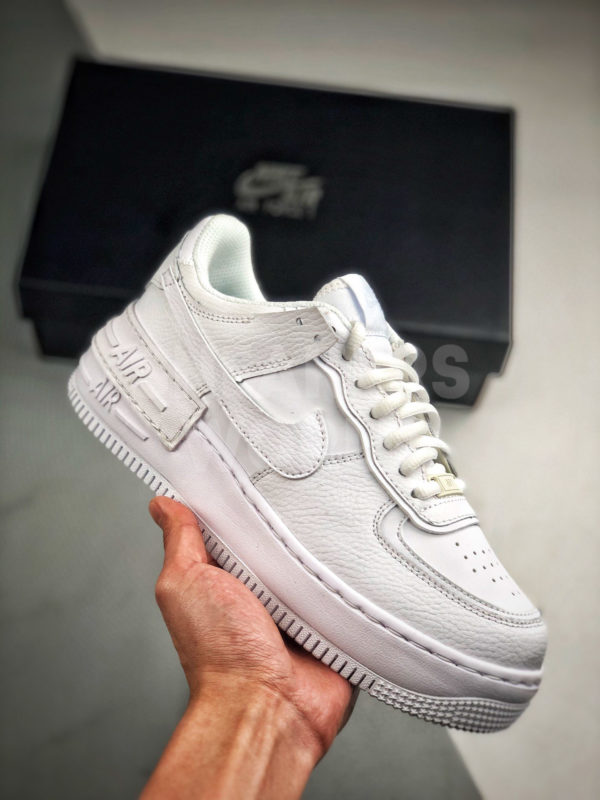 Nike Air Force 1 Shadow белые